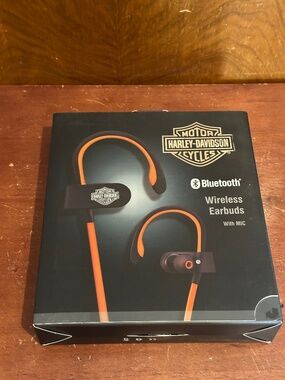 Harley Davidson Bluetooth Wireless Earbuds w/Mic